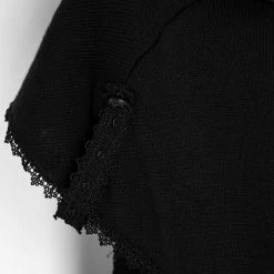 Echarpe à Capuche 'Hellebore' Noire -Magasin De Mode echarpe a capuche hellebore noire 19