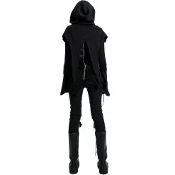 Echarpe à Capuche 'Hellebore' Noire -Magasin De Mode echarpe a capuche hellebore noire 2