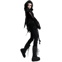 Echarpe à Capuche 'Hellebore' Noire -Magasin De Mode echarpe a capuche hellebore noire 6