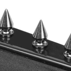 Eventail 'Gothic Spiked' Noir 17 Eventail 'Gothic Spiked' Noir -Magasin De Mode eventail gothic spiked noir 6