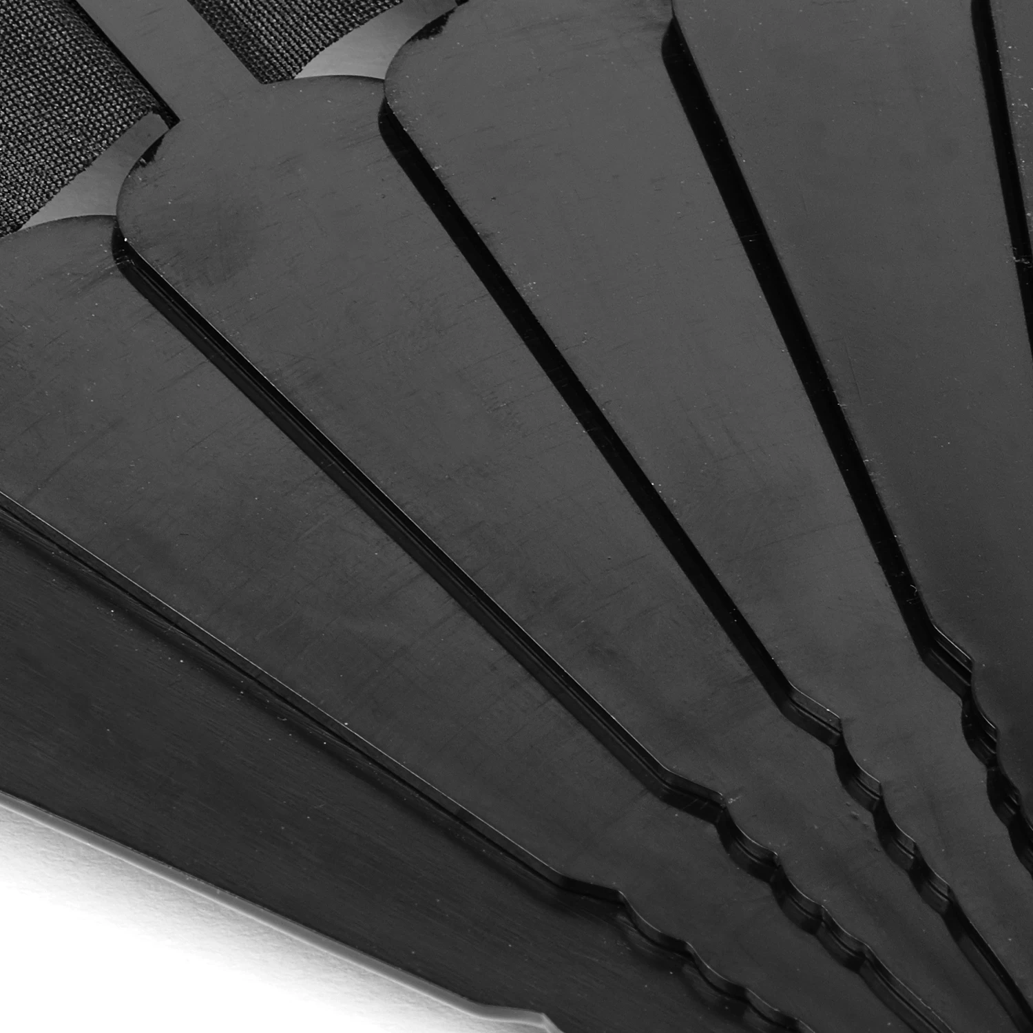 Eventail 'Gothic Spiked' Noir 11 Eventail 'Gothic Spiked' Noir – Image 9