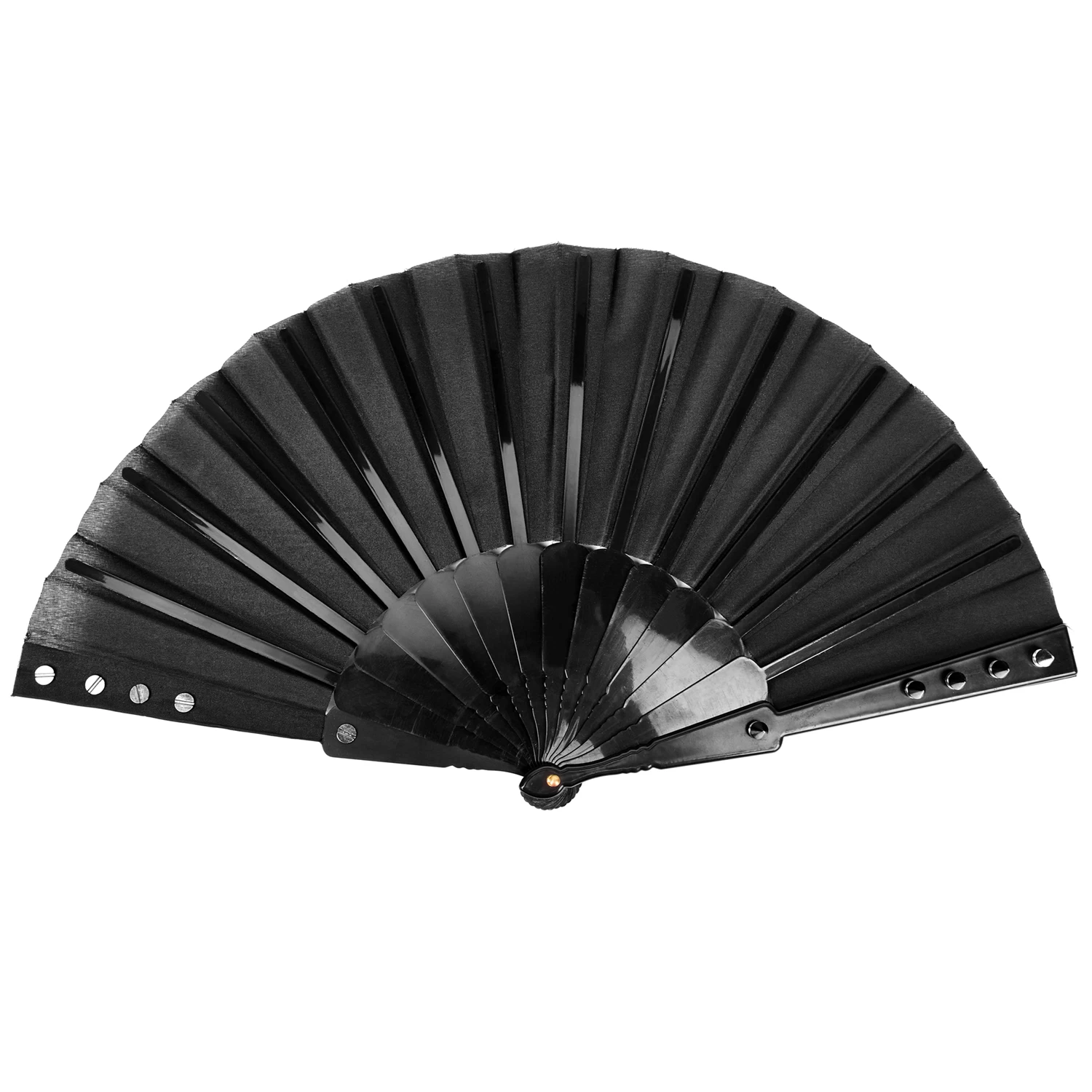 Eventail 'Gothic Spiked' Noir 3 Eventail 'Gothic Spiked' Noir