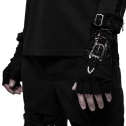 Gants Gothiques 'Astaroth' Noirs -Magasin De Mode gants gothiques astaroth noirs 6