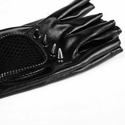 Gants Gothiques Pour Hommes 'Predator' Avec Boucles... 10 Gants Gothiques Pour Hommes 'Predator' Avec Boucles... -Magasin De Mode gants gothiques pour hommes predator avec boucles et spikes 2