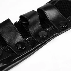 Gants Gothiques Pour Hommes 'Predator' Avec Boucles... 11 Gants Gothiques Pour Hommes 'Predator' Avec Boucles... -Magasin De Mode gants gothiques pour hommes predator avec boucles et spikes 3