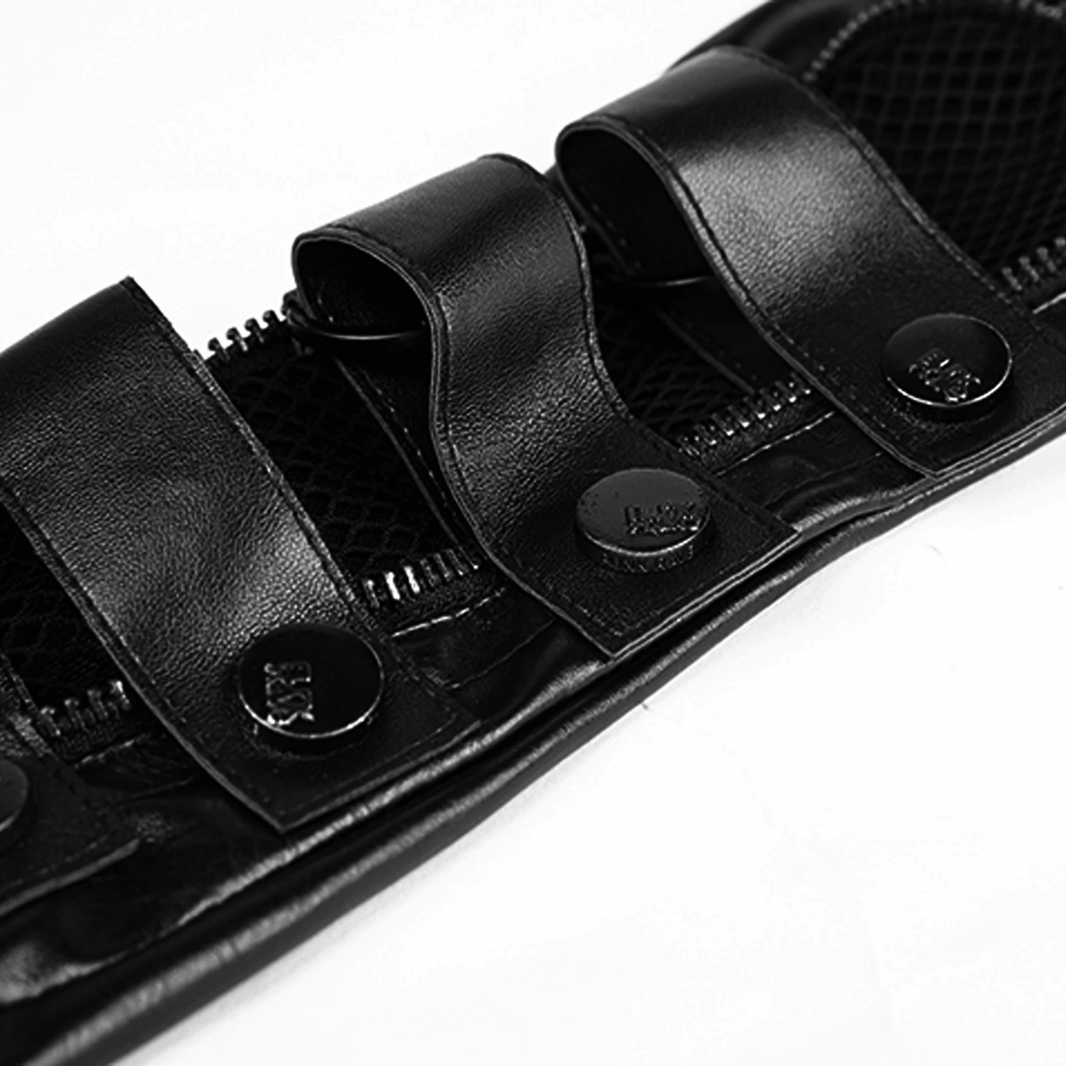 Gants Gothiques Pour Hommes 'Predator' Avec Boucles... 6 Gants Gothiques Pour Hommes 'Predator' Avec Boucles... – Image 4