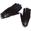 Gants 'Red Diamond' Bordeaux 2 Gants 'Red Diamond' Bordeaux -Magasin De Mode gants red diamond bordeaux