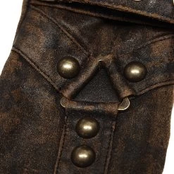 Gants Steampunk 'Mad Max' Marrons 22 Gants Steampunk 'Mad Max' Marrons -Magasin De Mode gants steampunk mad max marrons 8