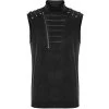 Gilet à Glissière Asymétrique 'Xanthus' Noir 1 Gilet à Glissière Asymétrique 'Xanthus' Noir -Magasin De Mode gilet a glissiere asymetrique xanthus noir