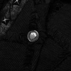 Gilet Asymétrique 'Decadent Grintalon' Noir -Magasin De Mode gilet asymetrique decadent grintalon noir 12