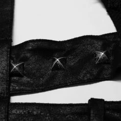 Gilet Asymétrique 'Decadent Grintalon' Noir -Magasin De Mode gilet asymetrique decadent grintalon noir 13