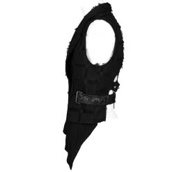 Gilet Asymétrique 'Decadent Grintalon' Noir -Magasin De Mode gilet asymetrique decadent grintalon noir 8