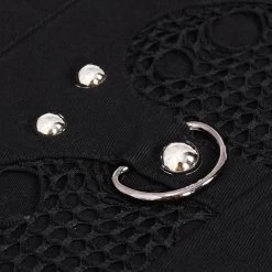 Gilet 'Distressed Heavy Metal' Noir -Magasin De Mode gilet distressed heavy metal noir 15