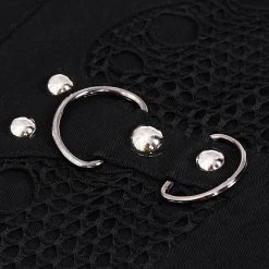 Gilet 'Distressed Heavy Metal' Noir -Magasin De Mode gilet distressed heavy metal noir 18