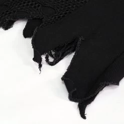 Gilet 'Distressed Heavy Metal' Noir -Magasin De Mode gilet distressed heavy metal noir 19