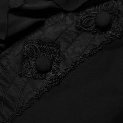 Gilet 'Gothic Noble Jacquard' Noir 28 Gilet 'Gothic Noble Jacquard' Noir -Magasin De Mode gilet gothic noble jacquard noir 12