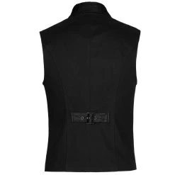 Gilet 'Gothic Noble Jacquard' Noir 23 Gilet 'Gothic Noble Jacquard' Noir -Magasin De Mode gilet gothic noble jacquard noir 7