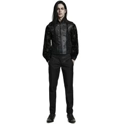 Gilet Gothique 'Arius' Noir 20 Gilet Gothique 'Arius' Noir -Magasin De Mode gilet gothique arius noir 4