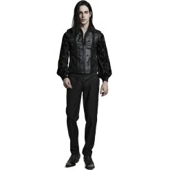 Gilet Gothique 'Arius' Noir 22 Gilet Gothique 'Arius' Noir -Magasin De Mode gilet gothique arius noir 6
