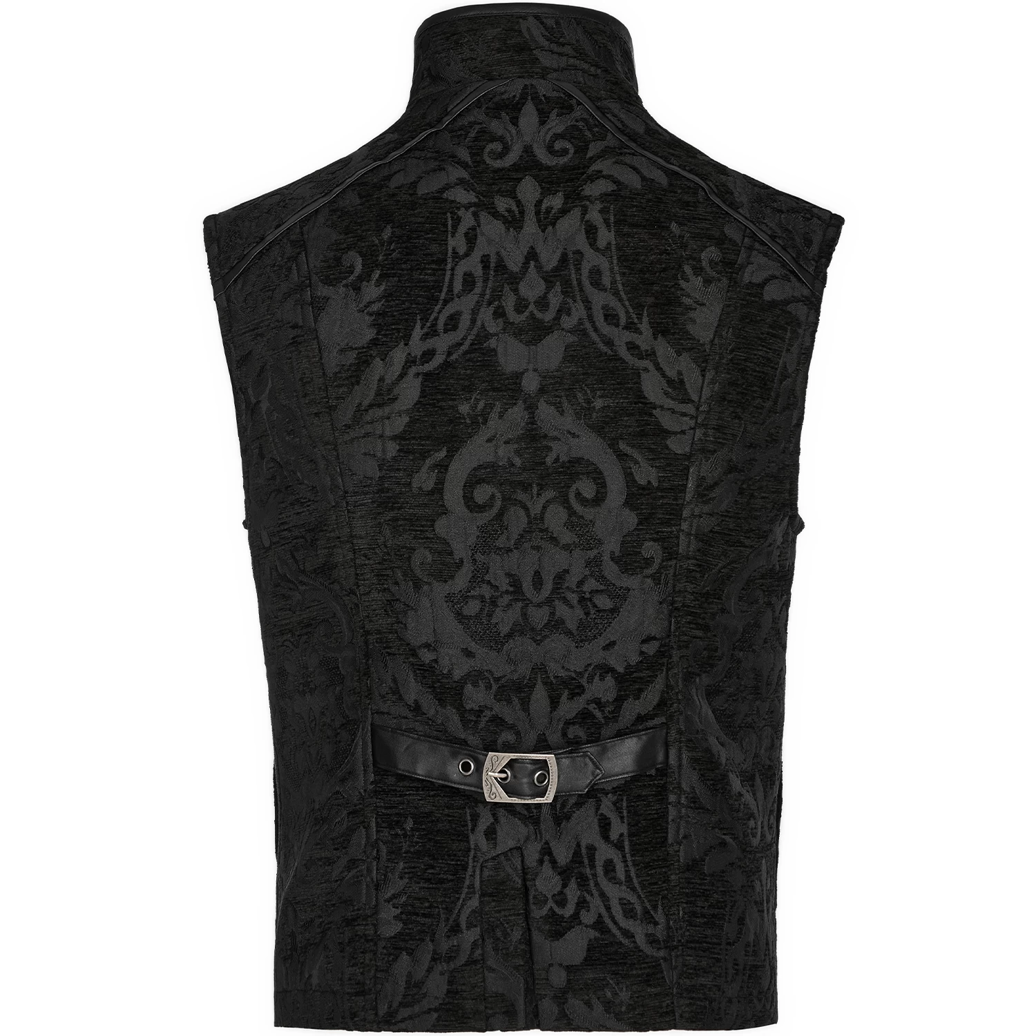 Gilet Gothique 'Arius' Noir 11 Gilet Gothique 'Arius' Noir – Image 9