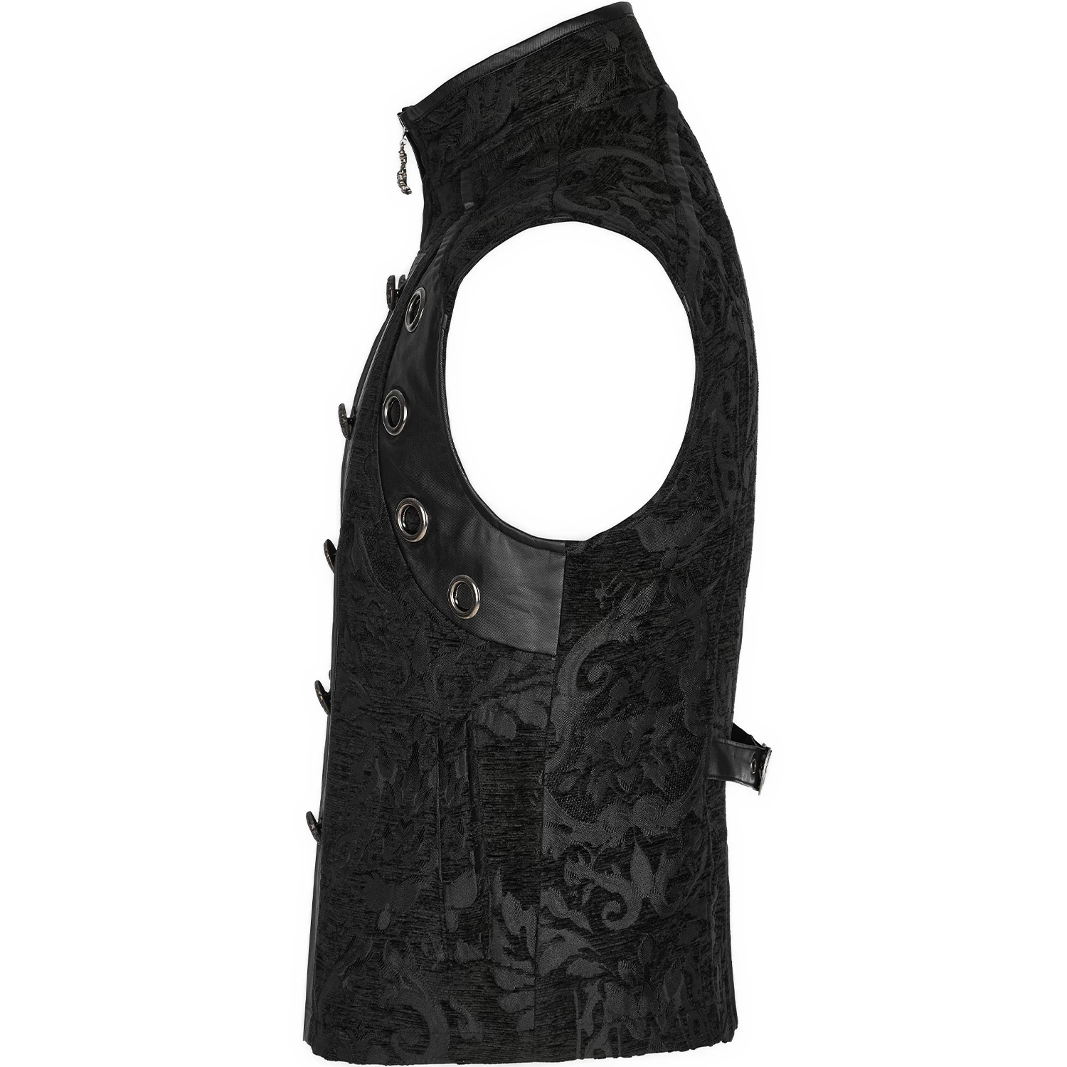 Gilet Gothique 'Arius' Noir 12 Gilet Gothique 'Arius' Noir – Image 10