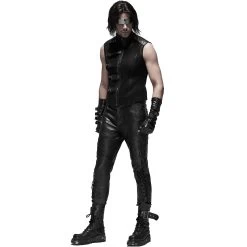 Gilet Gothique 'MeshMachine' Noir 17 Gilet Gothique 'MeshMachine' Noir -Magasin De Mode gilet gothique meshmachine noir 4