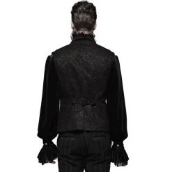 Gilet Gothique 'Nostalgic Lover' Noir 17 Gilet Gothique 'Nostalgic Lover' Noir -Magasin De Mode gilet gothique nostalgic lover noir 2