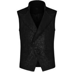 Gilet Gothique 'Nostalgic Lover' Noir 22 Gilet Gothique 'Nostalgic Lover' Noir -Magasin De Mode gilet gothique nostalgic lover noir 7