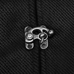 Gilet Gothique 'Taurus' Noir -Magasin De Mode gilet gothique taurus noir 5