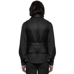 Gilet Gothique 'Taurus' Noir -Magasin De Mode gilet gothique taurus noir 6