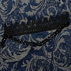 Gilet 'Lycidas' En Jacquard Bleu -Magasin De Mode gilet lycidas en jacquard bleu 10