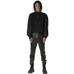 Gilet 'Lycidas' En Jacquard Noir 20 Gilet 'Lycidas' En Jacquard Noir -Magasin De Mode gilet lycidas en jacquard noir 4