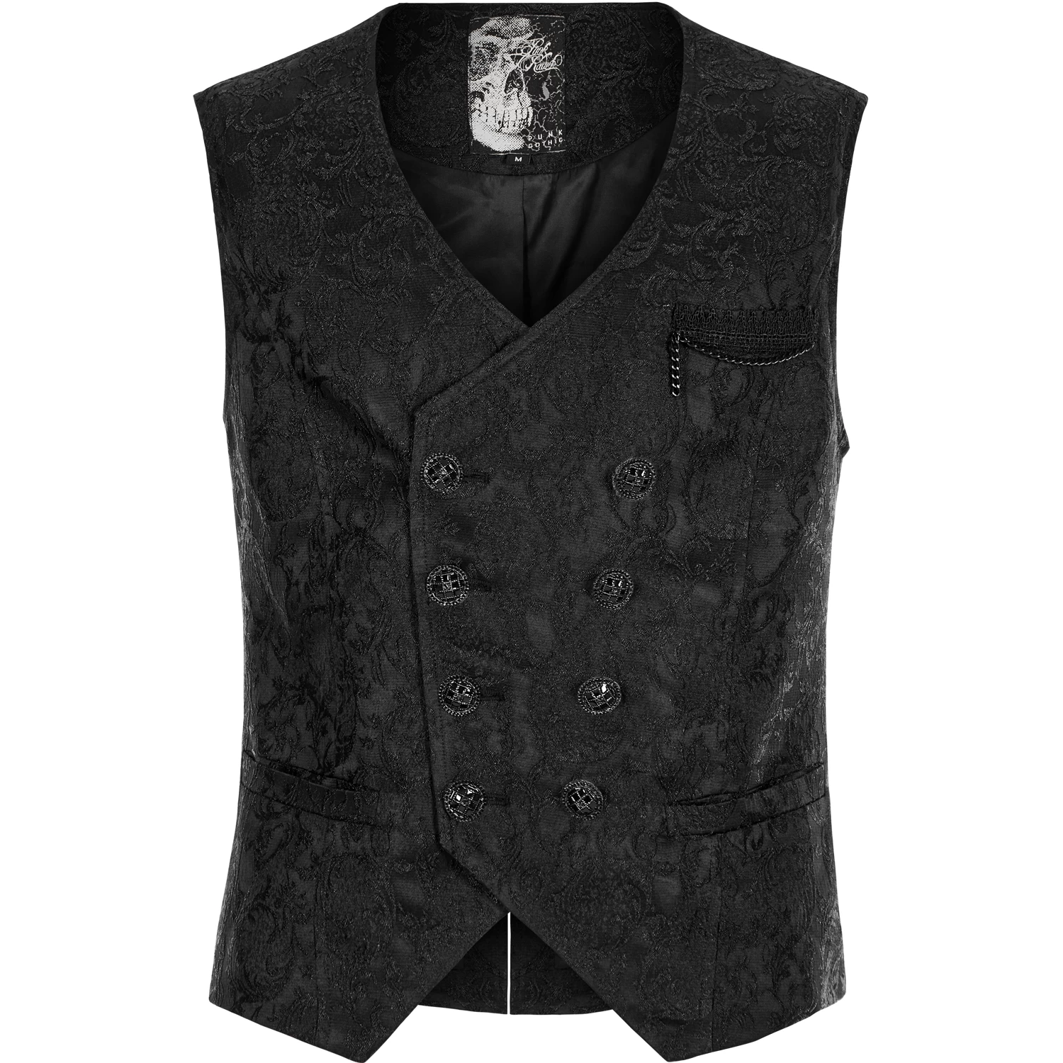 Gilet 'Lycidas' En Jacquard Noir 10 Gilet 'Lycidas' En Jacquard Noir – Image 8
