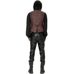 Gilet 'Lycidas' En Jacquard Rouge 19 Gilet 'Lycidas' En Jacquard Rouge -Magasin De Mode gilet lycidas en jacquard rouge 4
