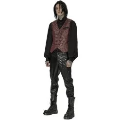 Gilet 'Lycidas' En Jacquard Rouge 20 Gilet 'Lycidas' En Jacquard Rouge -Magasin De Mode gilet lycidas en jacquard rouge 5