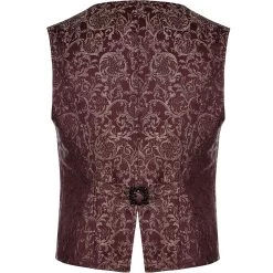 Gilet 'Lycidas' En Jacquard Rouge 22 Gilet 'Lycidas' En Jacquard Rouge -Magasin De Mode gilet lycidas en jacquard rouge 7