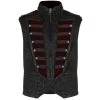 Gilet 'Silvanus' En Brocart Noir Et Velours Bordeaux 1 Gilet 'Silvanus' En Brocart Noir Et Velours Bordeaux -Magasin De Mode gilet silvanus en brocart noir et velours bordeaux