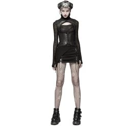 Gilet Underbust Steampunk 'Nereid' Noir -Magasin De Mode gilet underbust steampunk nereid noir 5