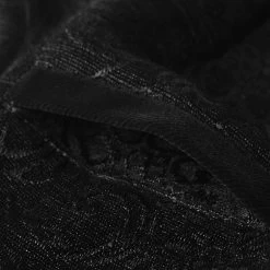 Gilet Victorien 'Gothic Regent' En Brocart Noir -Magasin De Mode gilet victorien gothic regent en brocart noir 9