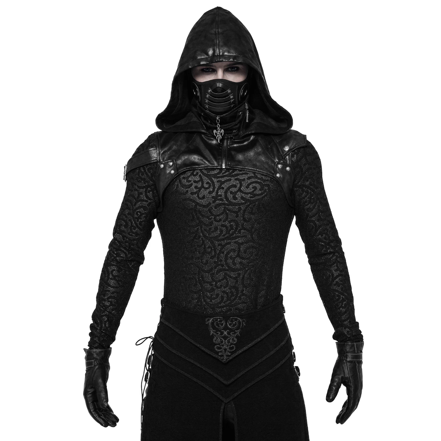 Harnais-Capuche 'Assassin's Creed' Noir 4 Harnais-Capuche 'Assassin's Creed' Noir â Image 2