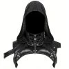 Harnais-Capuche 'Assassin's Creed' Noir 1 Harnais-Capuche 'Assassin's Creed' Noir -Magasin De Mode harnais capuche assassin s creed noir