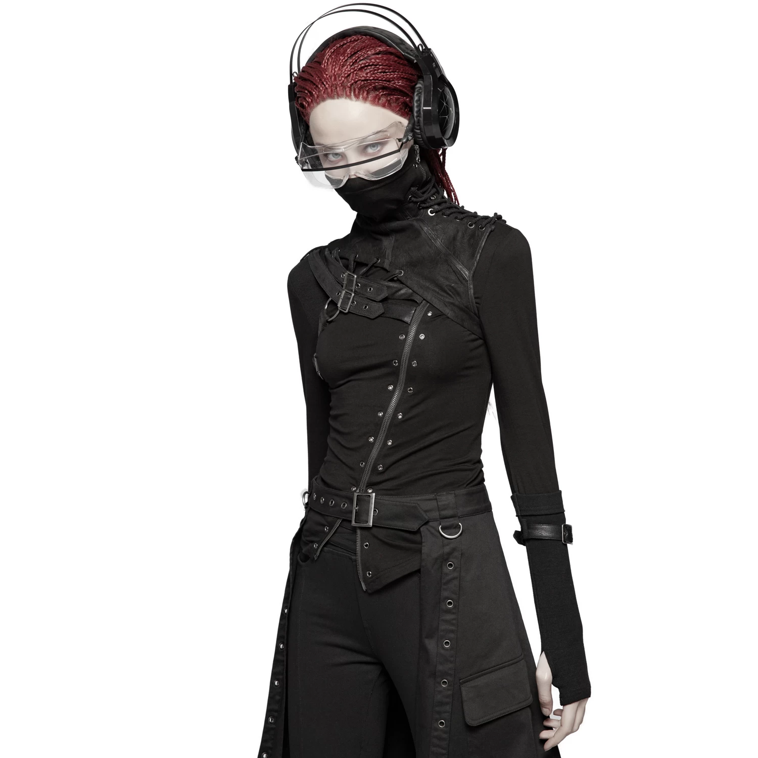 Harnais D'Epaule Gothique 'Hegoa' Noir 4 Harnais D'Epaule Gothique 'Hegoa' Noir â Image 2