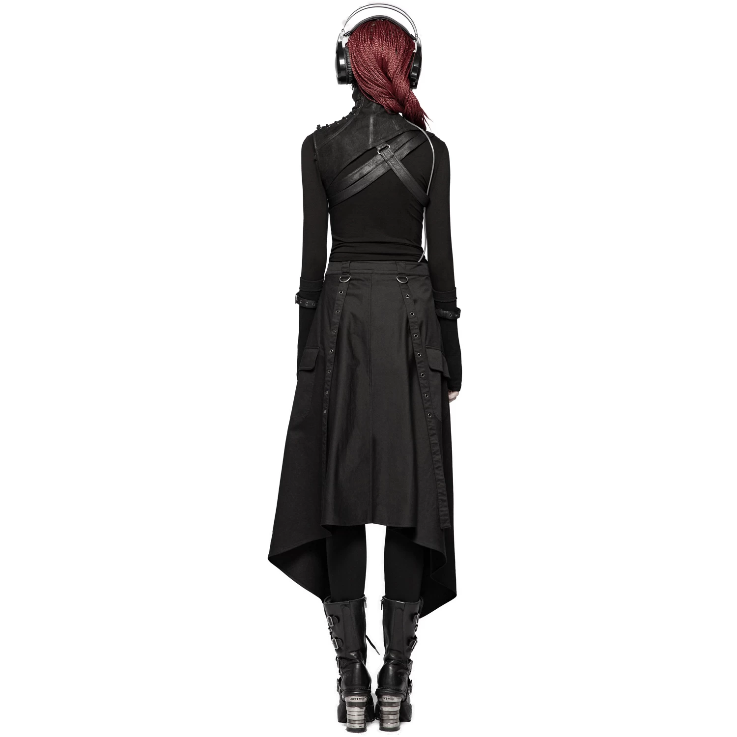 Harnais D'Epaule Gothique 'Hegoa' Noir 6 Harnais D'Epaule Gothique 'Hegoa' Noir â Image 4