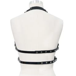 Harnais 'Punk Fantaisie' En Simili Cuir Noir 21 Harnais 'Punk Fantaisie' En Simili Cuir Noir -Magasin De Mode harnais punk fantaisie en simili cuir noir 6