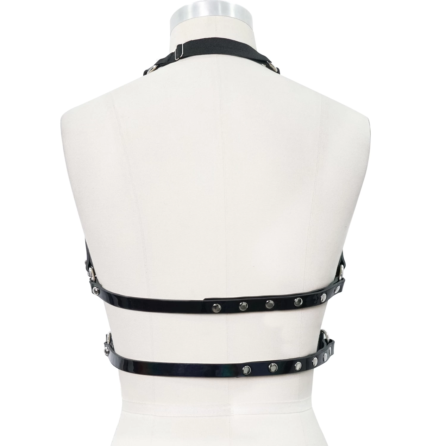 Harnais 'Punk Fantaisie' En Simili Cuir Noir 9 Harnais 'Punk Fantaisie' En Simili Cuir Noir â Image 7