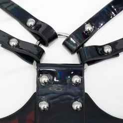 Harnais 'Punk Fantaisie' En Simili Cuir Noir 23 Harnais 'Punk Fantaisie' En Simili Cuir Noir -Magasin De Mode harnais punk fantaisie en simili cuir noir 8