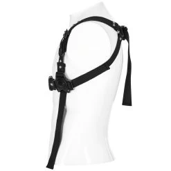 Harnais 'Xenos' Noir -Magasin De Mode harnais xenos noir 10