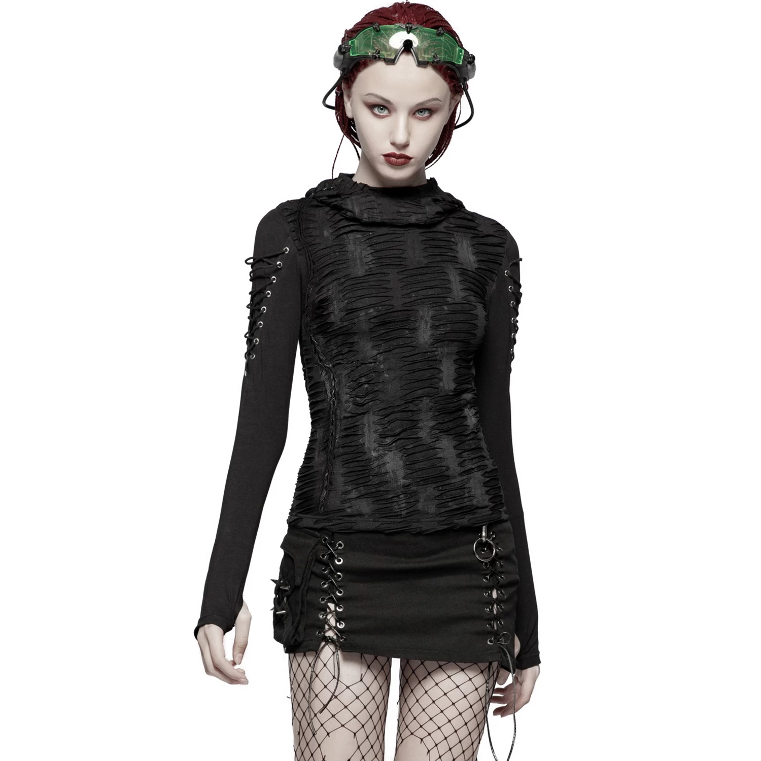 Haut à Capuche 'Destruction Unit' Noir 4 Haut à Capuche 'Destruction Unit' Noir – Image 2