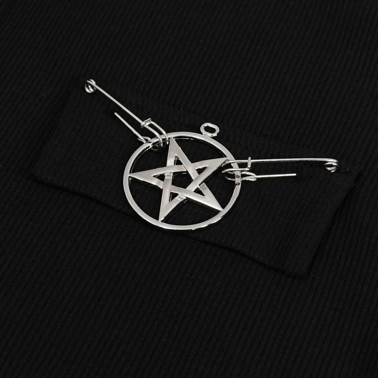Haut à Capuche 'Pentagram' Noir 17 Haut à Capuche 'Pentagram' Noir – Image 15