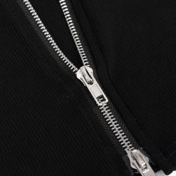 Haut à Capuche 'Pentagram' Noir 34 Haut à Capuche 'Pentagram' Noir -Magasin De Mode haut a capuche pentagram noir 15